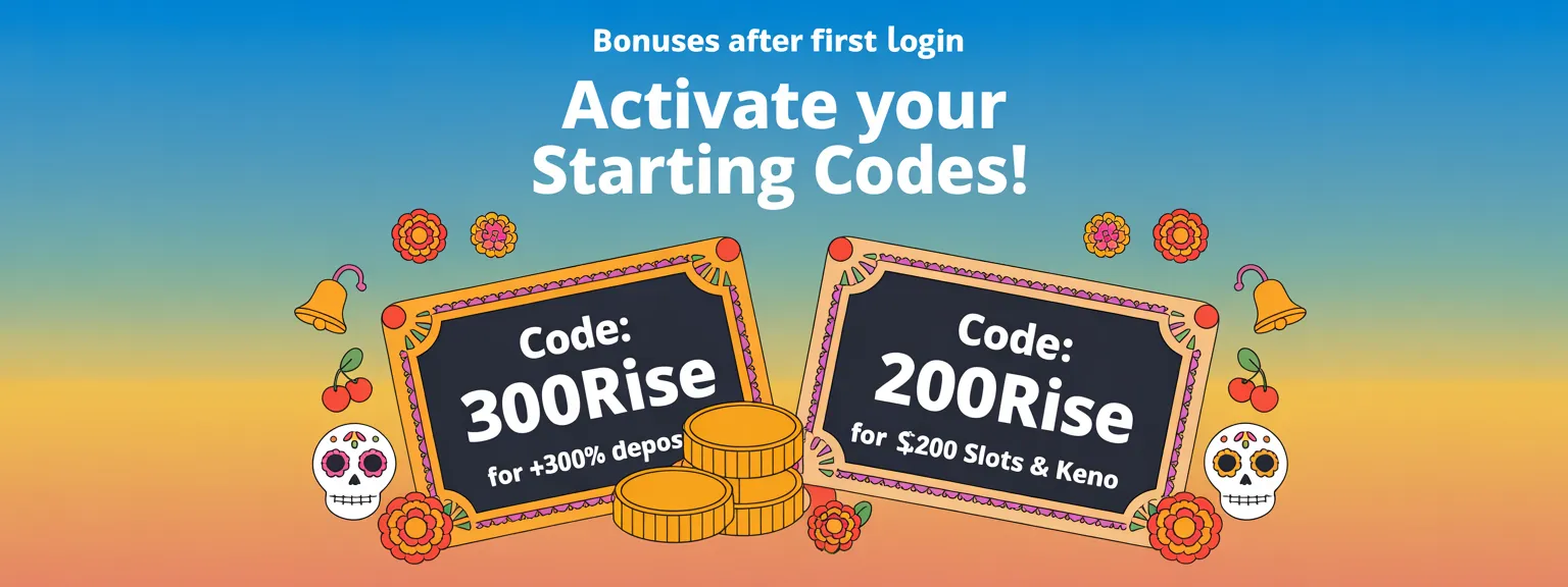 Sunrise slots promo codes